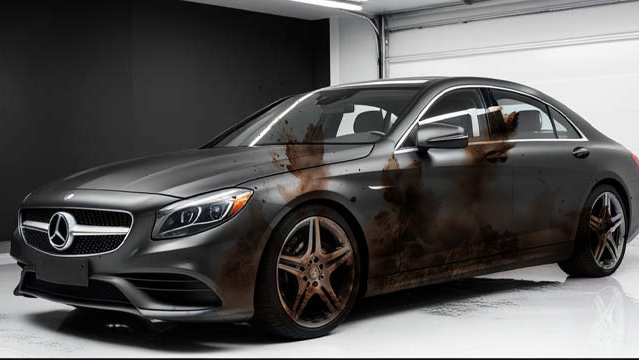 mercedes Car painting service dubai